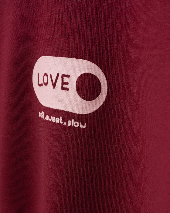 Kız Bebek Alt Üst Takım Kalp Baskılı Love Detaylı (9-24 Ay)