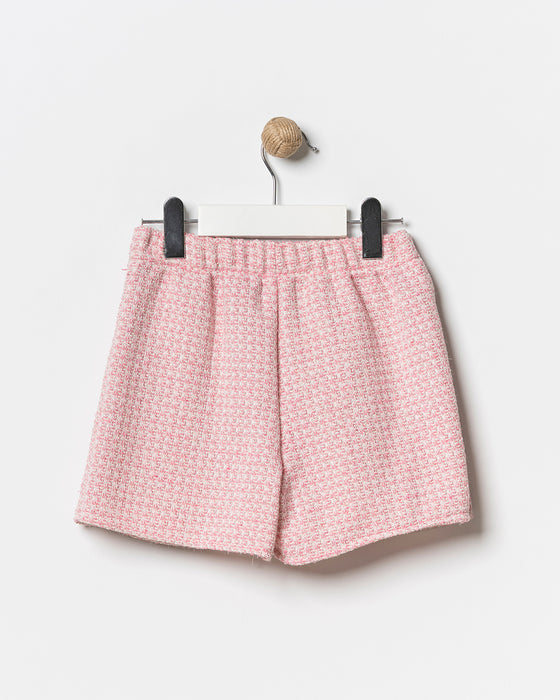 Kız Çocuk Fiyonk Detaylı Etekli Bayramlık 3'lü Takım (4-8 Yaş)