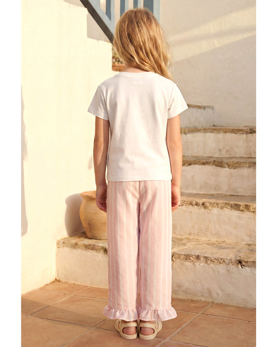 Kız Çocuk Fiyonk Detaylı Takım (4-8 Yaş)