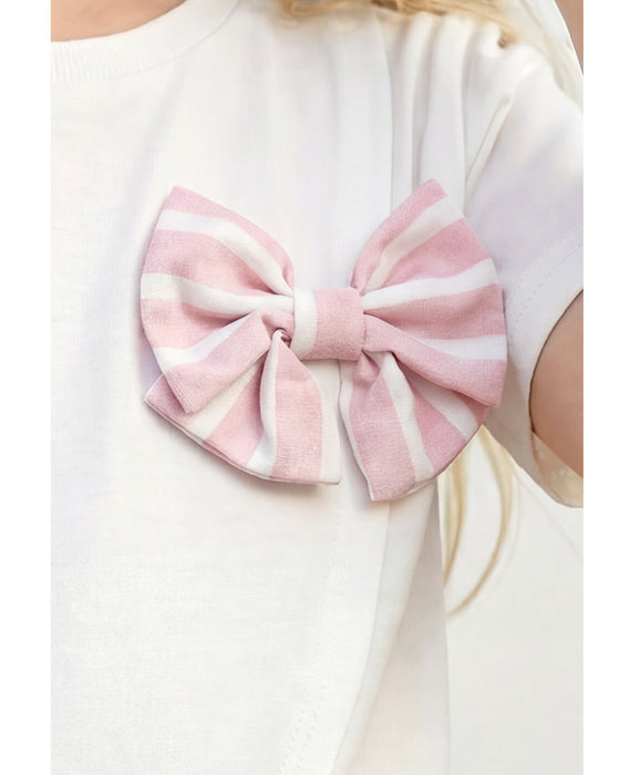 Kız Çocuk Fiyonk Detaylı Takım (4-8 Yaş)