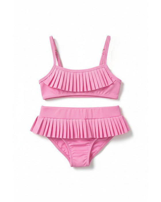 Kız Çocuk Bikini Takımı Fırfırlı 5'li Seri (7-8 / 11-12 Yaş)