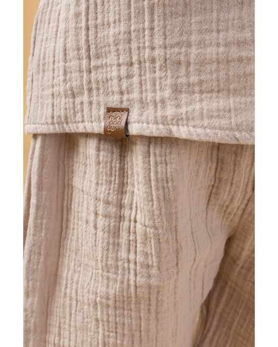 Erkek Çocuk Müslin Gömlekli Şortlu Alt Üst Takım (2-3/6-7 Yaş)