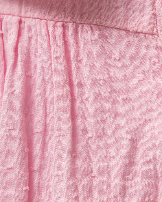 Kız Bebek Bebe Yakalı Çantalı Elbise (9 Ay- 3 Yaş)