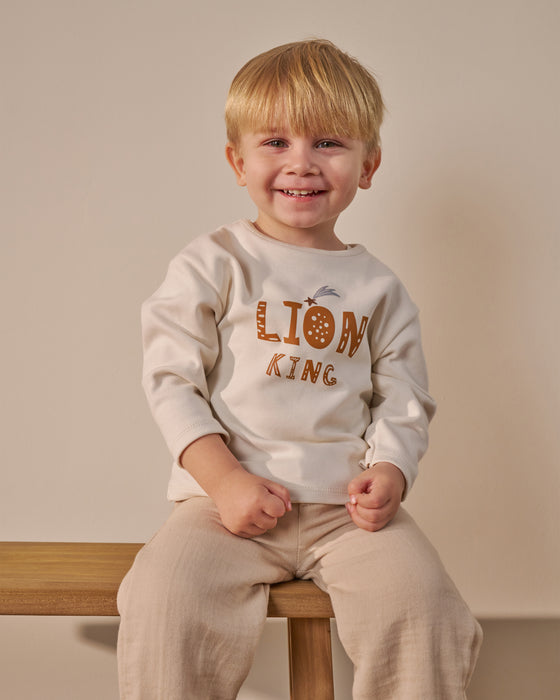 Erkek Bebek Bayramlık Baskılı  3'lü Alt Üst Takım (9 Ay-3 Yaş)