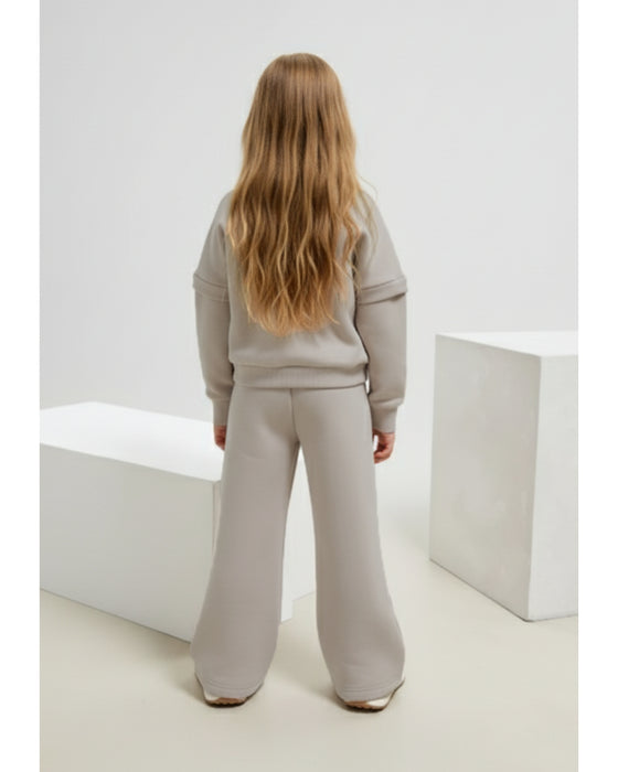 Unstoppable Kız Çocuk Geniş Paça Oversize Eşofman Takımı (9-13 Yaş)