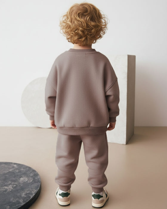 Nakış Detaylı Erkek Bebek Alt Üst Eşofman Takımı (9/12 Ay - 2/3 Yaş)