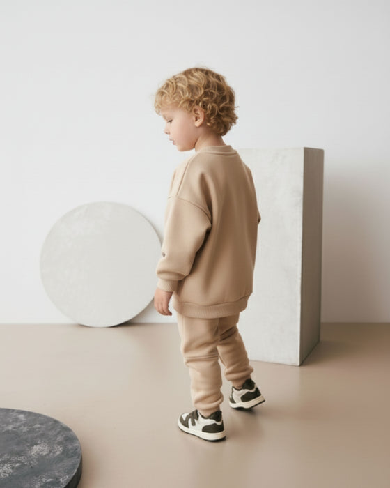 Nakış Detaylı Erkek Bebek Alt Üst Eşofman Takımı (9/12 Ay - 2/3 Yaş)