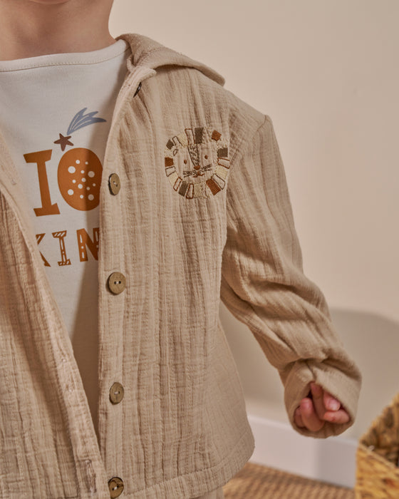 Erkek Bebek Bayramlık Baskılı  3'lü Alt Üst Takım (9 Ay-3 Yaş)