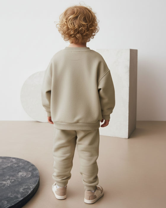 Nakış Detaylı Erkek Bebek Alt Üst Eşofman Takımı (9/12 Ay - 2/3 Yaş)