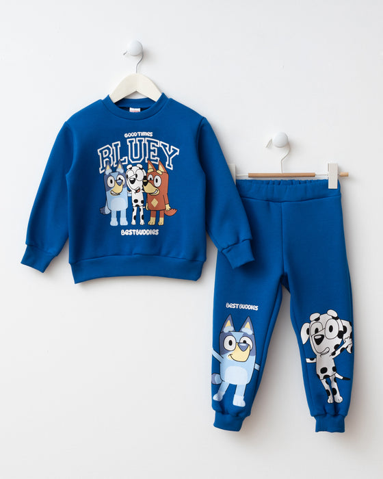 Baskılı  Erkek Çocuk Alt Üst Eşofman Takımı (3-6 Yaş)