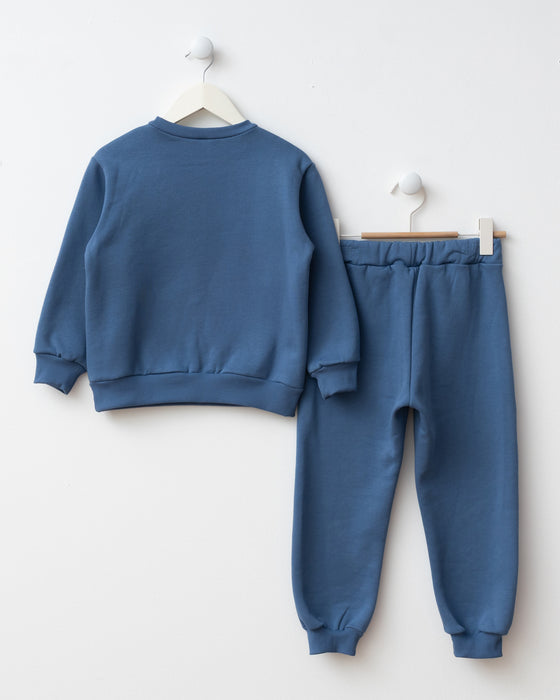 Baskılı  Erkek Çocuk Alt Üst Eşofman Takımı (3-6 Yaş)